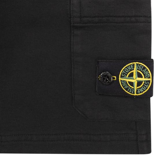 25SS [키즈] 스톤 아일랜드 쇼츠/버뮤다 K1S166200006 BLACK - STONE ISLAND
