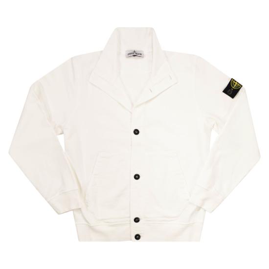 25SS [키즈] 스톤 아일랜드 트레이닝 상의 K1S166100002 WHITE