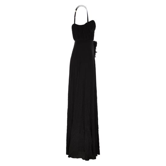 25SS 엘리자베타프랜치 롱 원피스 ABR2252E2 BLACK - ELISABETTA FRANCHI