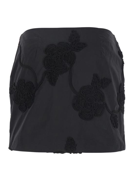 25SS 로테이트 숏 스커트 114496100100 Black - ROTATE