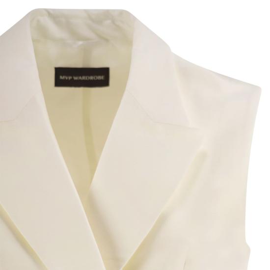 25SS 엠브이피 워드로브 베스트 25EO2M0Q0100005M004 MILK - MVP WARDROBE