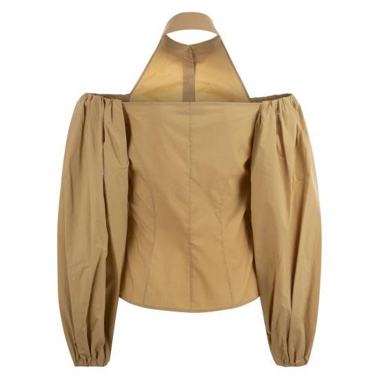 25SS 엠브이피 워드로브 블라우스 25EO2M0G0800013M007 BEIGE - MVP WARDROBE