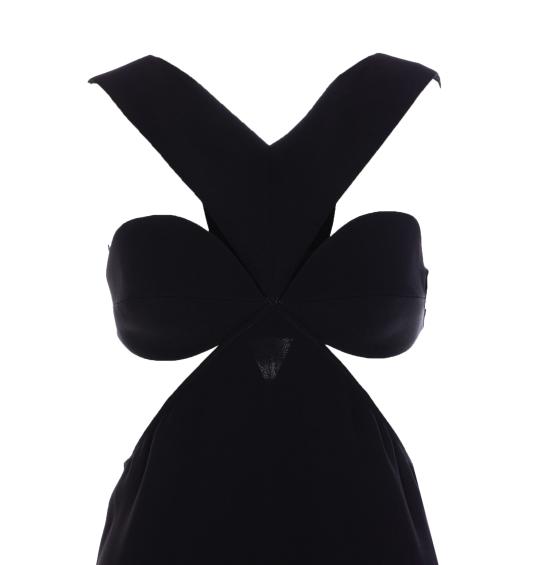 25SS 지방시 미디 원피스 BW22C814N6 001 Black - GIVENCHY