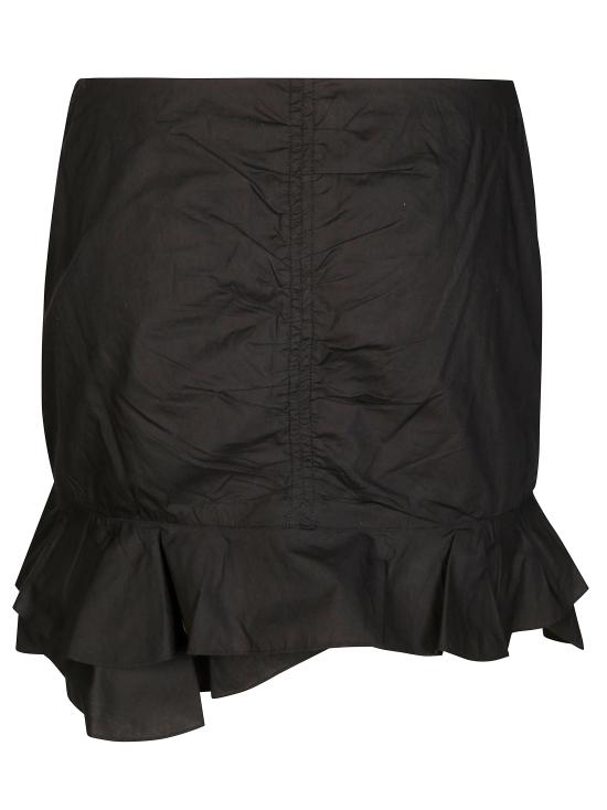 25SS 이자벨마랑에뚜왈 스커트 25PJU301FA C1J06E BLACK01 NERO - ISABEL MARANT ETOILE