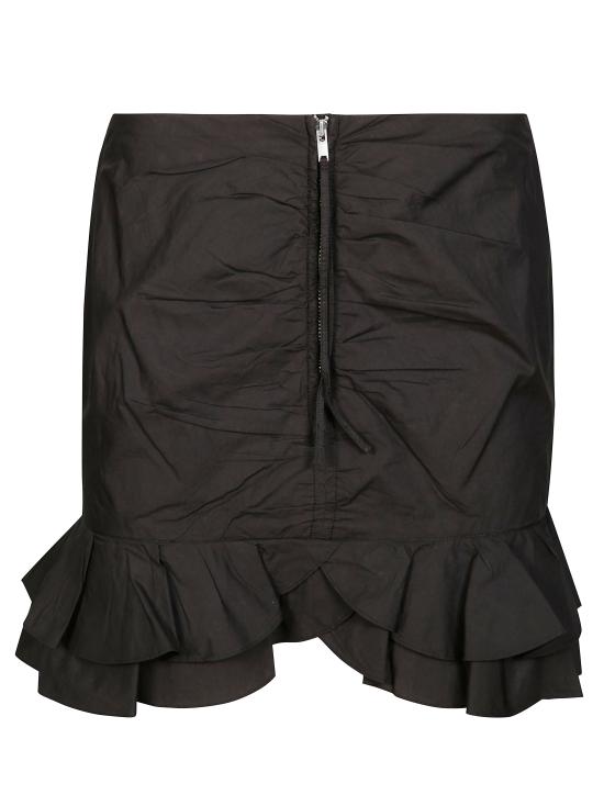 25SS 이자벨마랑에뚜왈 스커트 25PJU301FA C1J06E BLACK01 NERO