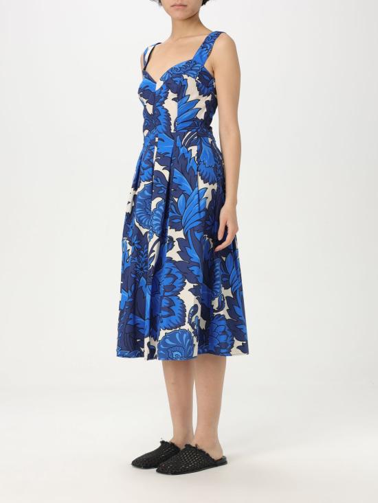 25SS 에트로 미디 원피스 WRHA025399SA5J5 X0880 Blue - ETRO