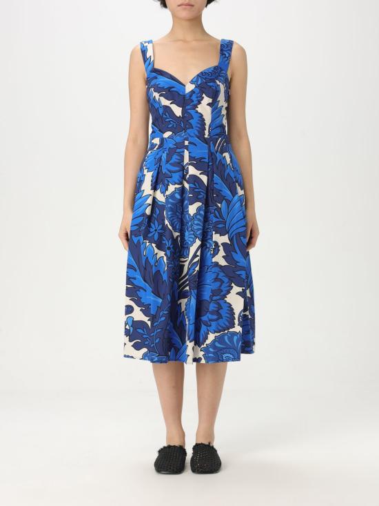 25SS 에트로 미디 원피스 WRHA025399SA5J5 X0880 Blue