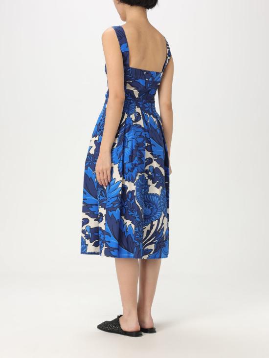 25SS 에트로 미디 원피스 WRHA025399SA5J5 X0880 Blue - ETRO