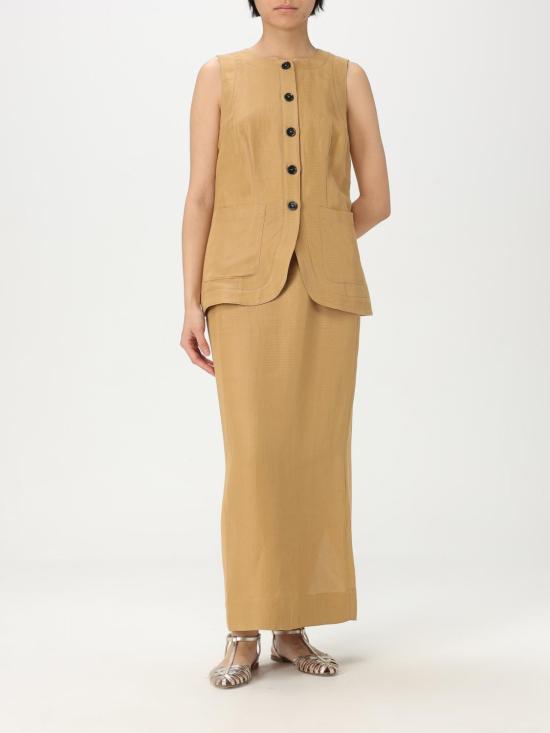 25SS 리비아나 콘티 베스트 F5SL81 T490 Leather - LIVIANA CONTI