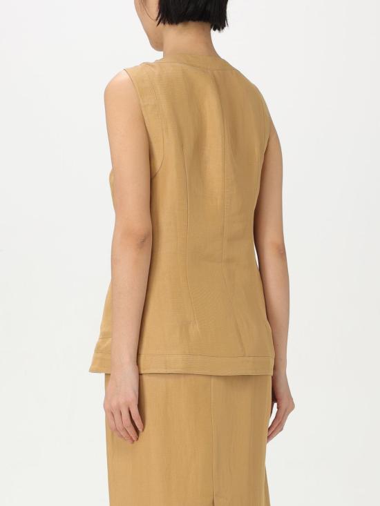 25SS 리비아나 콘티 베스트 F5SL81 T490 Leather - LIVIANA CONTI