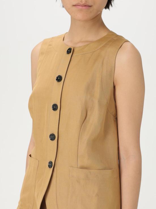 25SS 리비아나 콘티 베스트 F5SL81 T490 Leather - LIVIANA CONTI