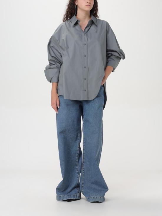 24FW 디 아티코 셔츠 247WCH04C052 084 Grey - THE ATTICO