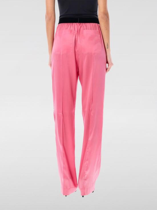 25FW 톰포드 로고 밴딩 파자마 팬츠 PAW397FAX881 DP552 Blush Pink - TOMFORD