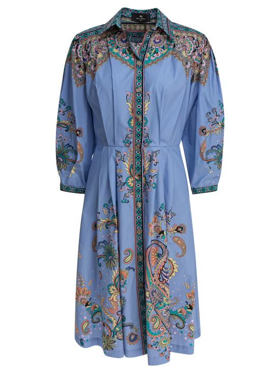 25SS 에트로 미디 원피스 WRHA025899SP5B7X0885 Light Blue