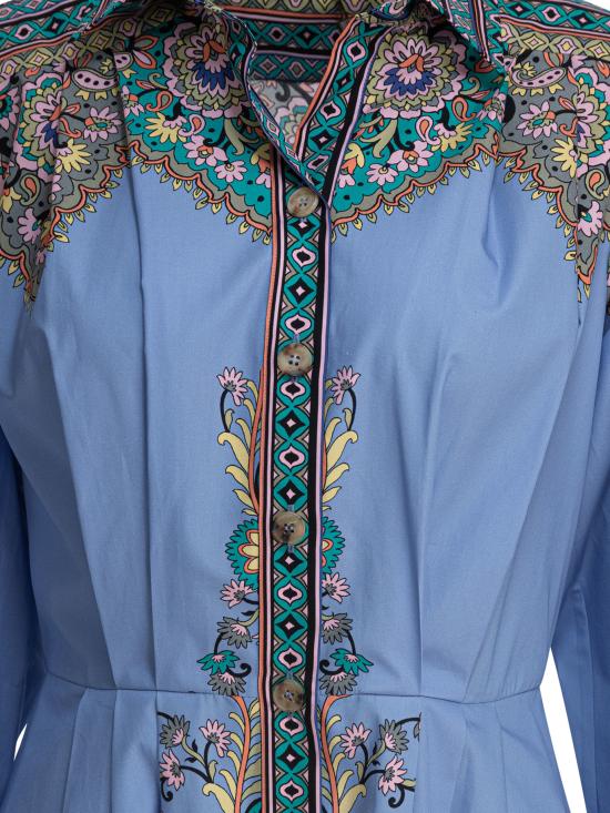 25SS 에트로 미디 원피스 WRHA025899SP5B7X0885 Light Blue - ETRO