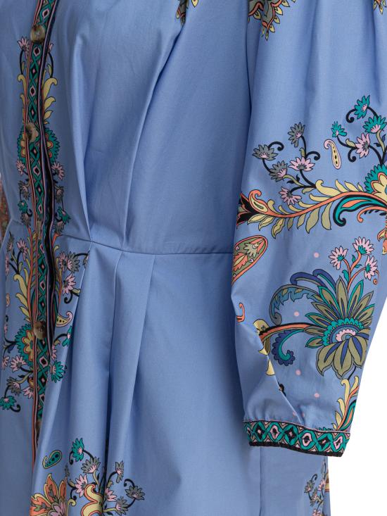 25SS 에트로 미디 원피스 WRHA025899SP5B7X0885 Light Blue - ETRO