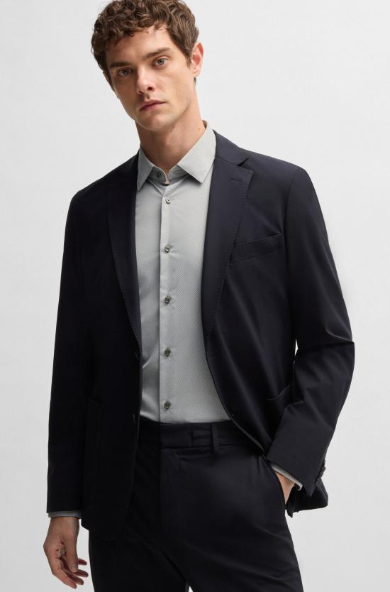 25SS 보스 긴팔 셔츠 50539403 10270763 01 404 Blue - BOSS