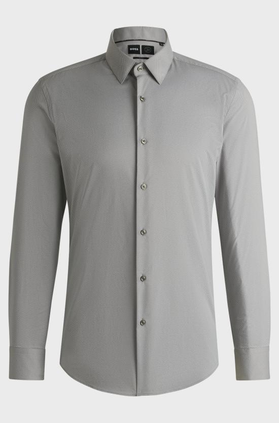 25SS 보스 긴팔 셔츠 50539403 10270763 01 404 Blue