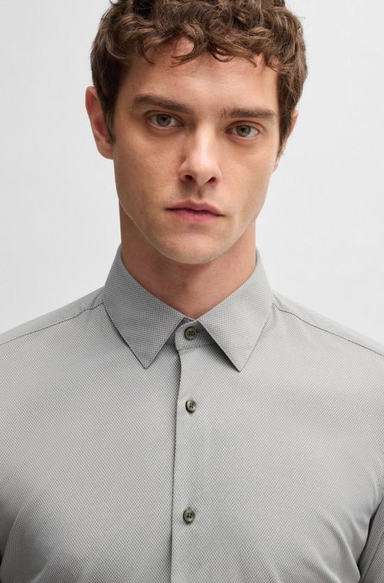 25SS 보스 긴팔 셔츠 50539403 10270763 01 404 Blue - BOSS