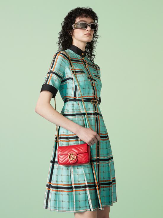 25SS 구찌 숄더백 476433DTDHD1523 MARRONE DOM - GUCCI