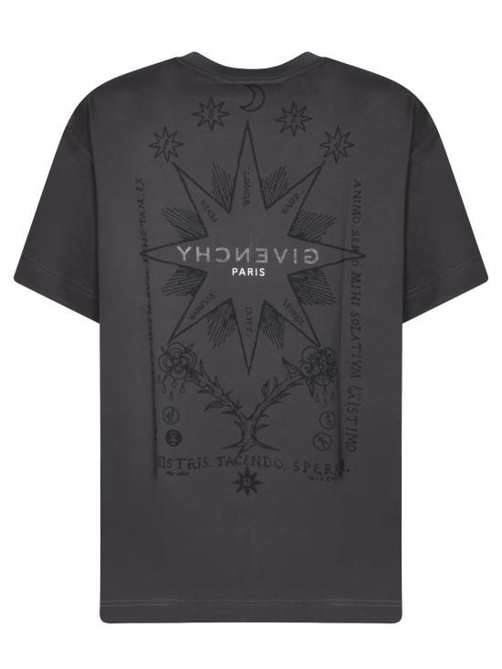 25FW 지방시 반팔 티셔츠 BM71JA 3YN0 209 Black - GIVENCHY