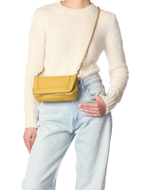  제롬 드레이퓌스 숄더백 45BOBISVANUBUCKMIMOSA Yellow - JEROME DREYFUSS