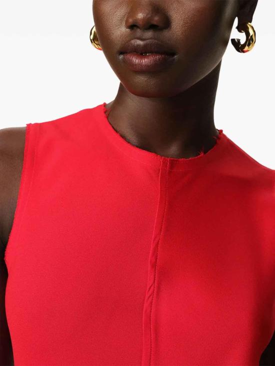  아미 롱 원피스 FDR366AC0014632 Red - AMI