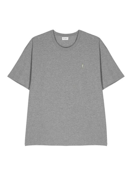 25FW 생로랑 카산드라 피케 티셔츠 781566Y37HC1482 Grey