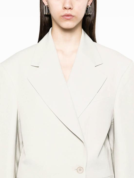 25SS 파로쉬 수트 자켓 D420326RAISA25002 White - PAROSH