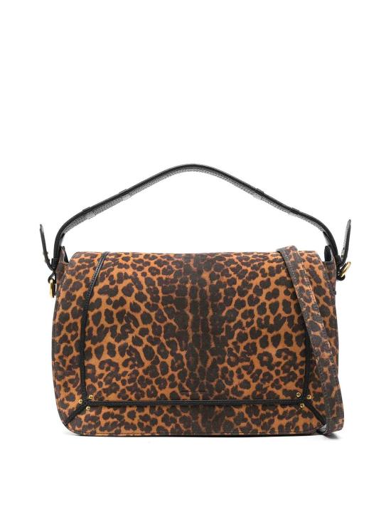 25FW 제롬 드레이퓌스 숄더백 45PEPLCRIMPRIMLOPARDNATUREL Nude Neutrals