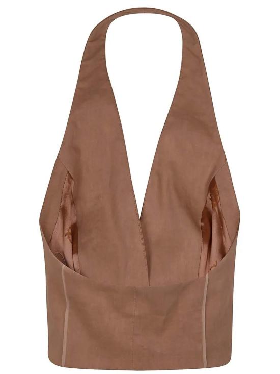  핑코 베스트 104932A2EEL31 Brown - PINKO