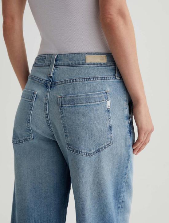  아드리아노 골드슈미드 데님 팬츠 Ag Jeans Stella Ankle Palazzo Aries - ADRIANO GOLDSCHMIED