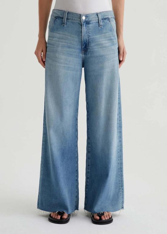  아드리아노 골드슈미드 데님 팬츠 Ag Jeans Stella Ankle Palazzo Aries