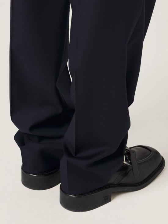  미우미우 스트레이트 팬츠 MP1857SOOO11ADF0008 Light Beige - MIU MIU