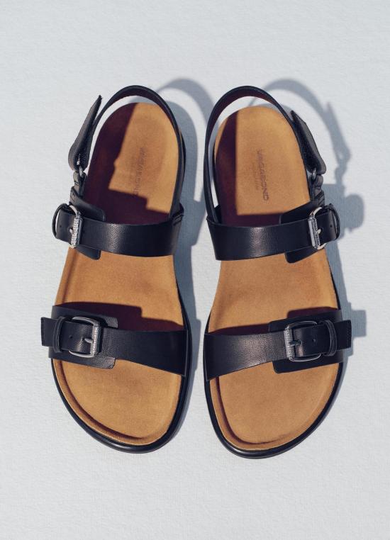  베가본드 뮬/슬리퍼 Vagabond Effie  블랙 - VAGABOND