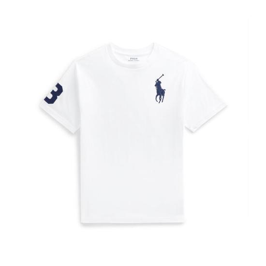 25SS [키즈] 랄프 로렌 티셔츠 323832907037 WHITE C7996