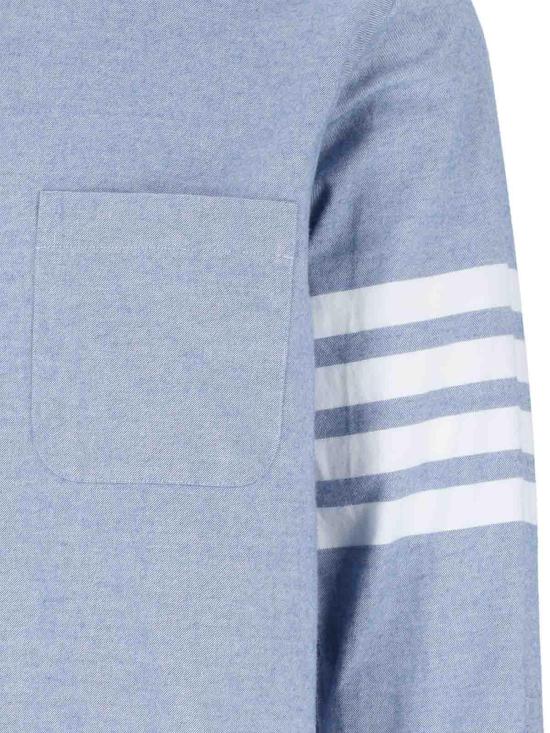  톰브라운 긴팔 셔츠 MWL272A05245480 Blue - THOM BROWNE