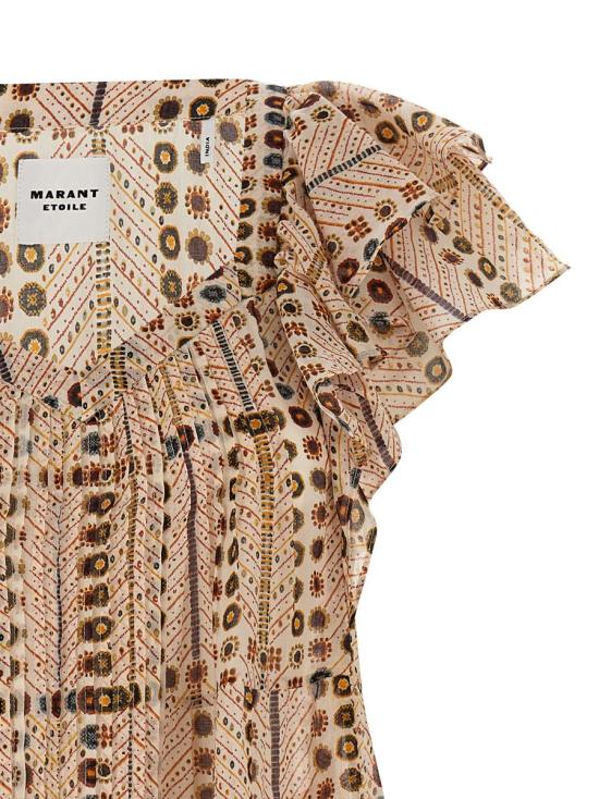 25SS 이자벨마랑에뚜왈 긴팔 티셔츠 HT0033FBC1J19E23EC Beige - ISABEL MARANT ETOILE