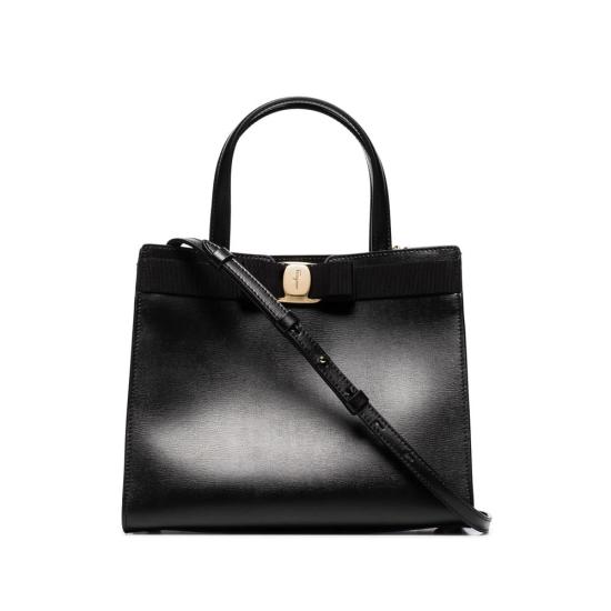 25SS 살바토레 페라가모 토트백 21I290 0734058 NERO Black