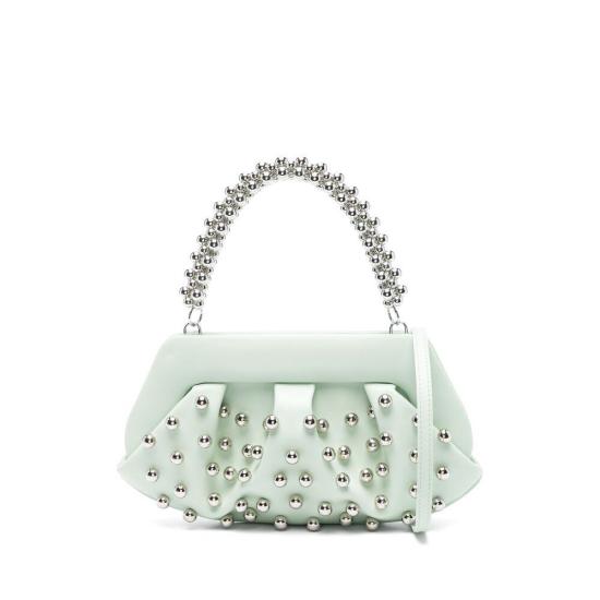 25SS 더모아레 토트백 TMSR25EMRO110 GLACI GREEN