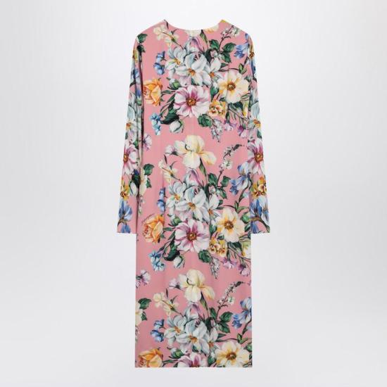 25SS 돌체앤가바나 미디 원피스 F6GAVTFSA7G Q DOLCE HF5JC MULTICOLOR - DOLCE & GABBANA