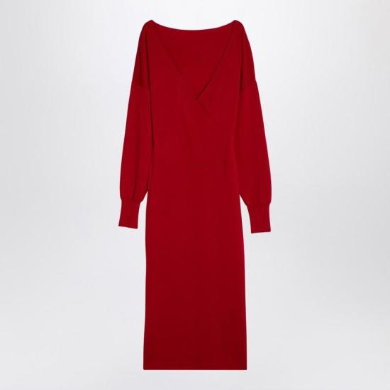 24FW 파로쉬 미디 원피스 D550860WO P PAROS 009 RED - PAROSH