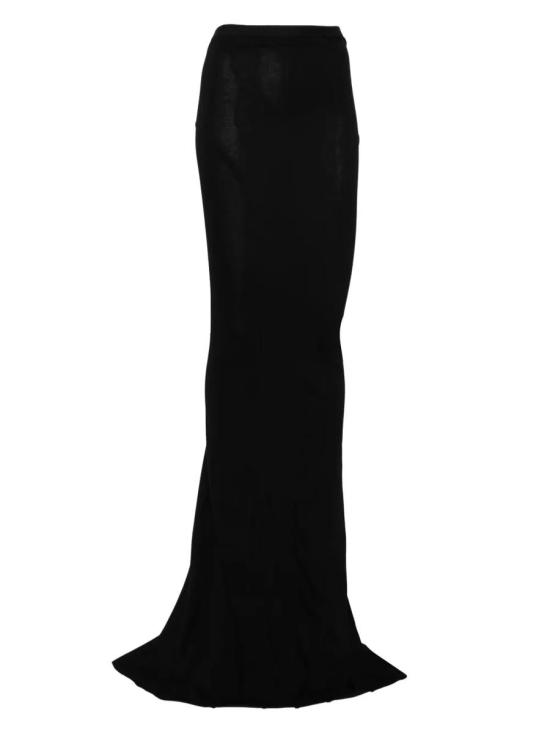 25SS 릭 오웬스 롱 스커트 92835 RO01E7378JA 91493 Black