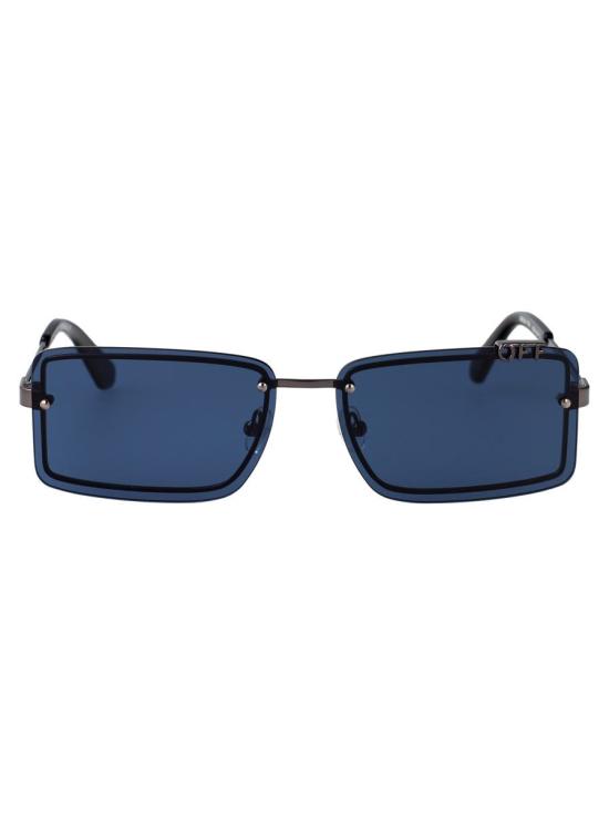 25SS 오프화이트 선글라스 OERI13NF24MET0017745 7745 SUNGLASSES GUNMETAL BLUE