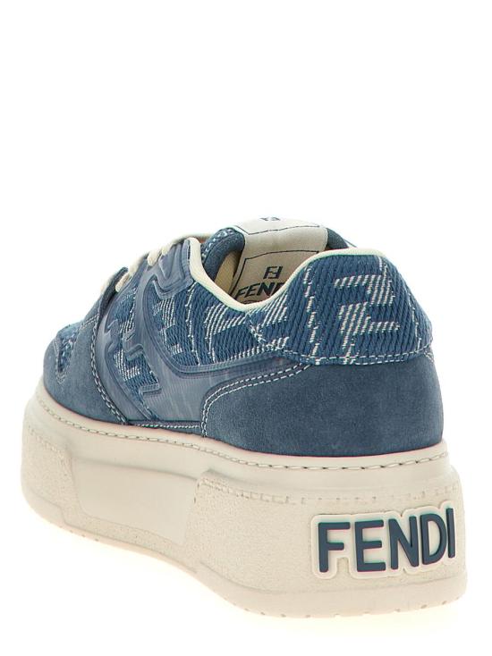  펜디 매치 플랫폼 로우 탑 8E8572ASAYF1RUM BLUE - FENDI