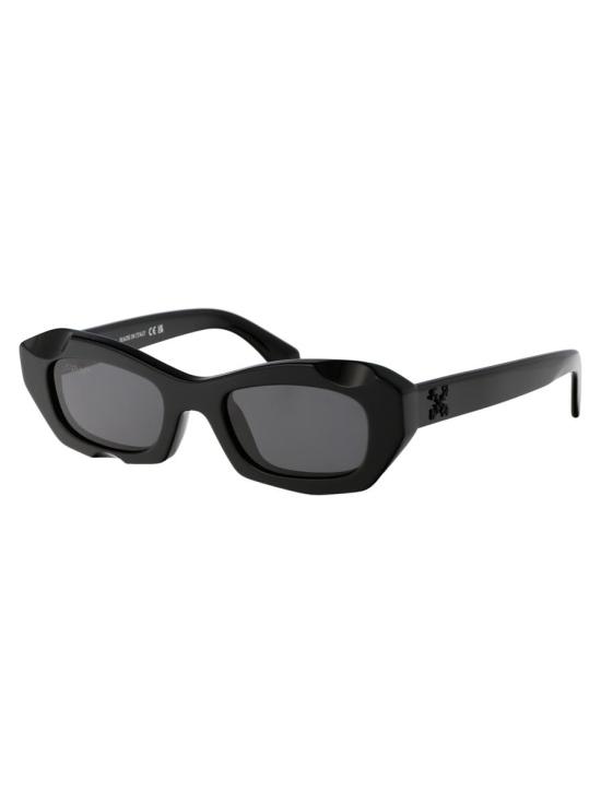 25SS 오프화이트 선글라스 OERI092F23PLA001 1007 SUNGLASSES 1007 BLACK - OFF WHITE
