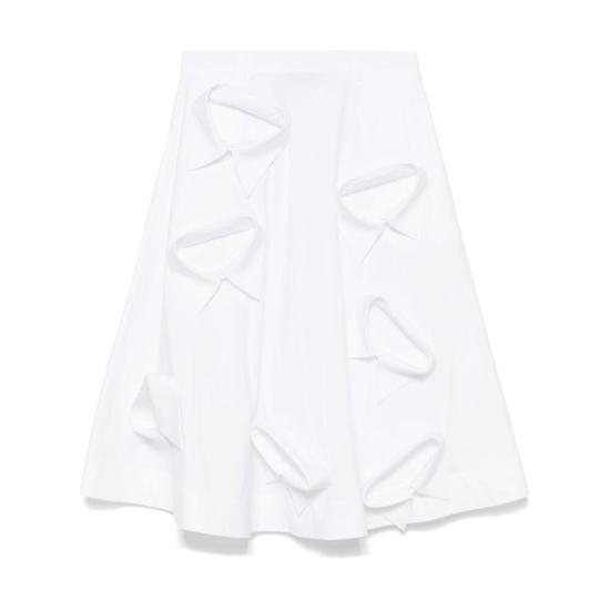25SS 모스키노 스커트 0531 A0101 0001 WHITE