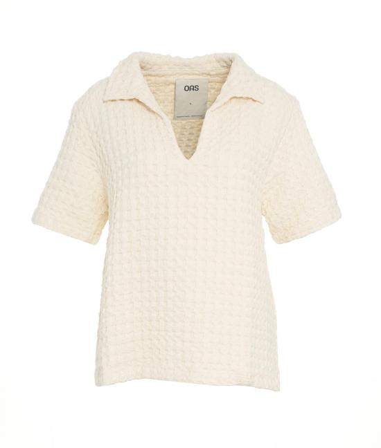 25SS OAS 반팔 티셔츠 7503 01 ECRU WHITE