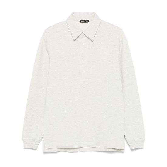 25SS 톰포드 긴팔 티셔츠 JMC049S25 JPL017 IG030 GREY