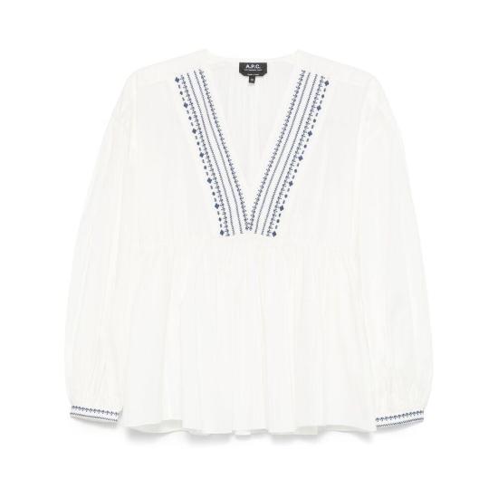 25SS 아페쎄 블라우스 COHHH F13449 AAB WHITE